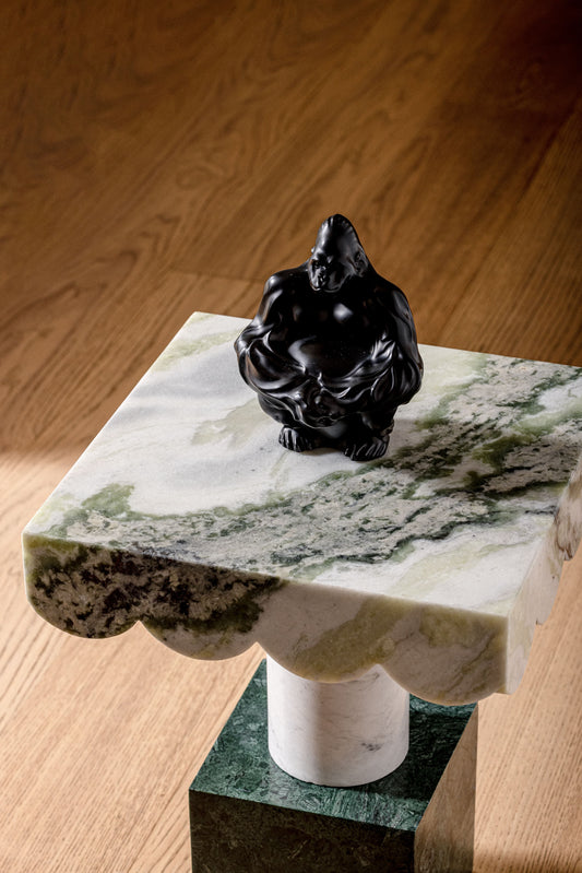 Frills Side Table - Green Base