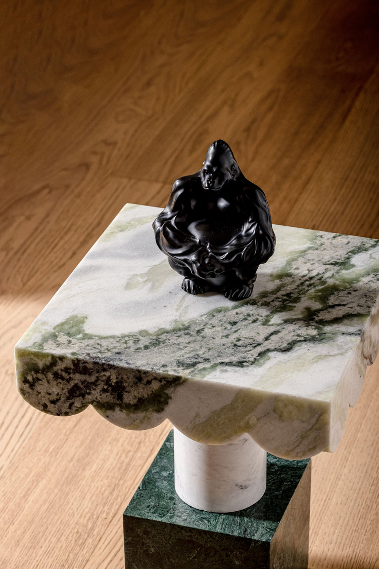 Frills Side Table - Green Base